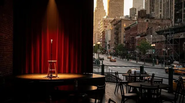 A Comedy Club Show in Greenwich Village