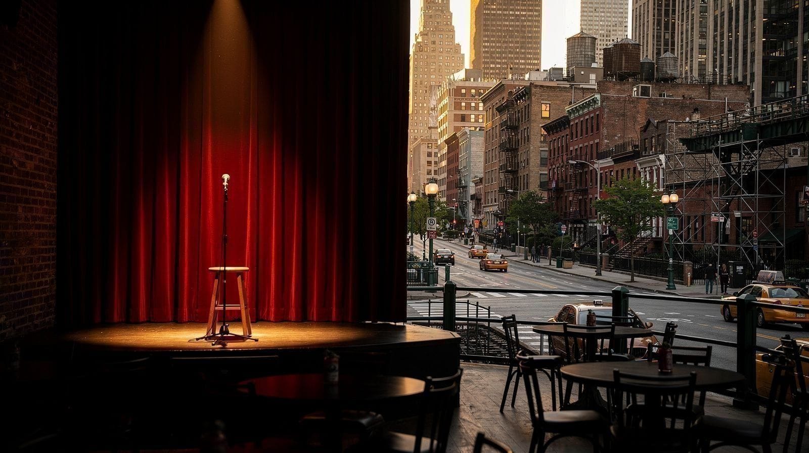 A Comedy Club Show in Greenwich Village