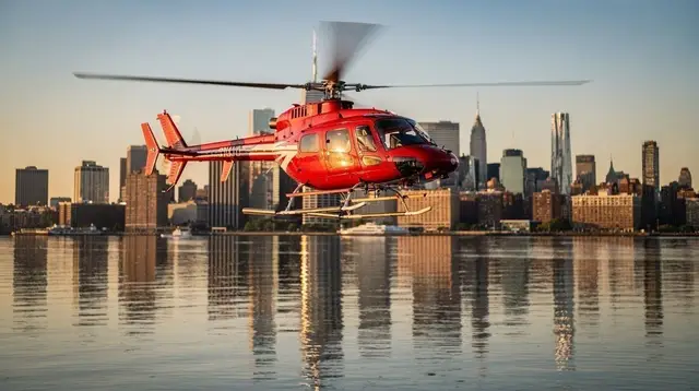 Helicopter Flight Price Comparison Over New York