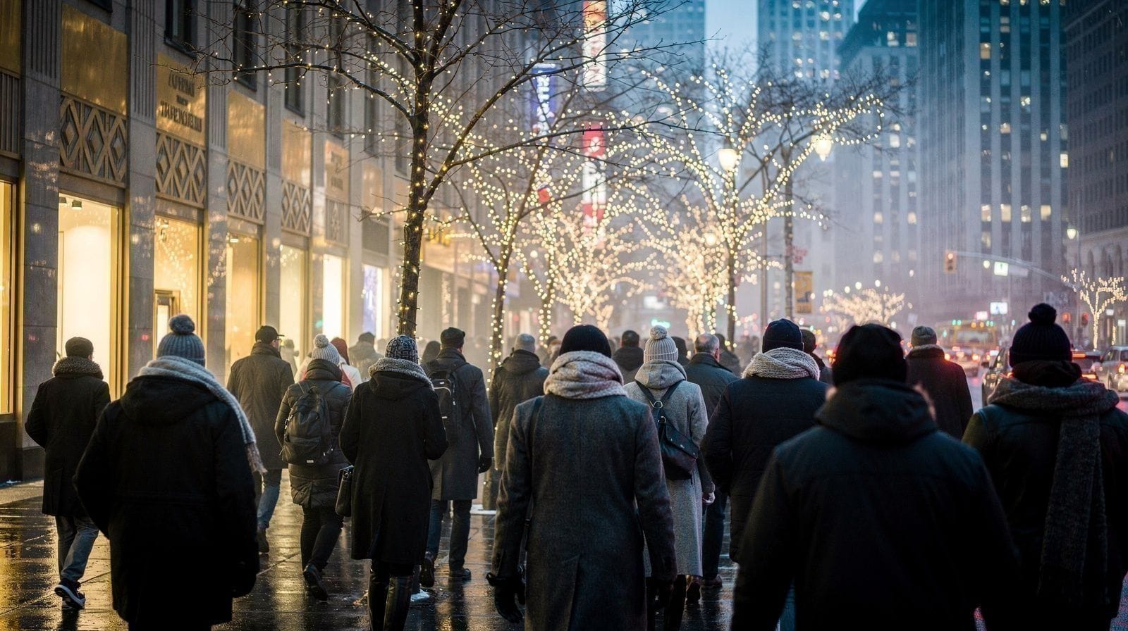 Rockefeller Center Christmas Tree & Fifth Avenue Holiday Lights